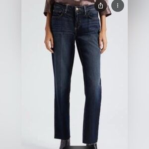 l’agence milana low rise stovepipe jeans grainger Dark Wash Size 25x29 straight